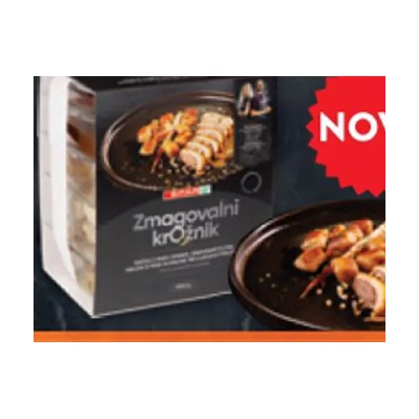Zmagovalni krožnik, Spar, 900 g