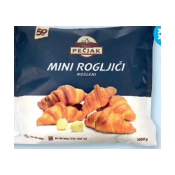 Francoski rogljički, Pekarna Pečjak, 1 kg