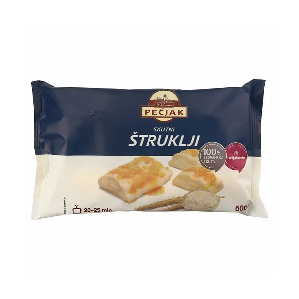 Skutni štruklji, Pečjak