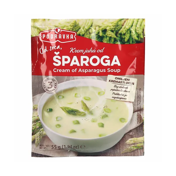 Kremna špargljeva juha, Podravka, 55 g