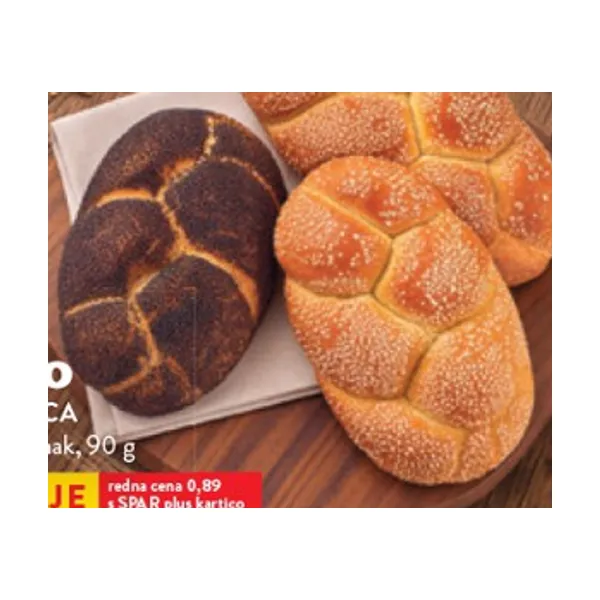 Pletenica, Žito, 90 g