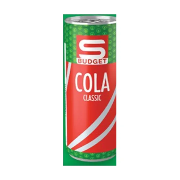Cola classic, S-Budget, 0,33 l