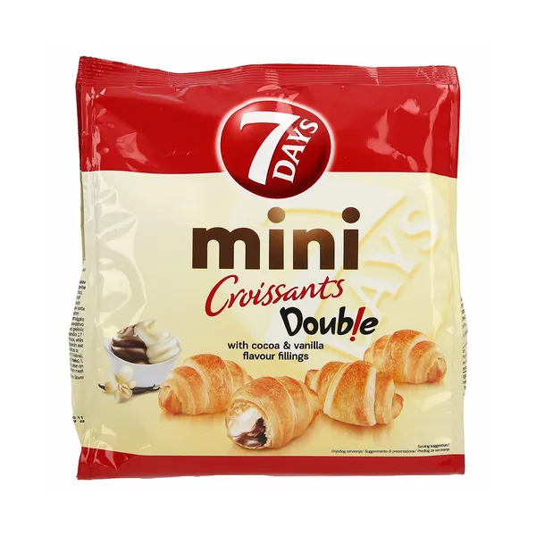 Rogljiči vanilija in kakav mini double 7days, chipita