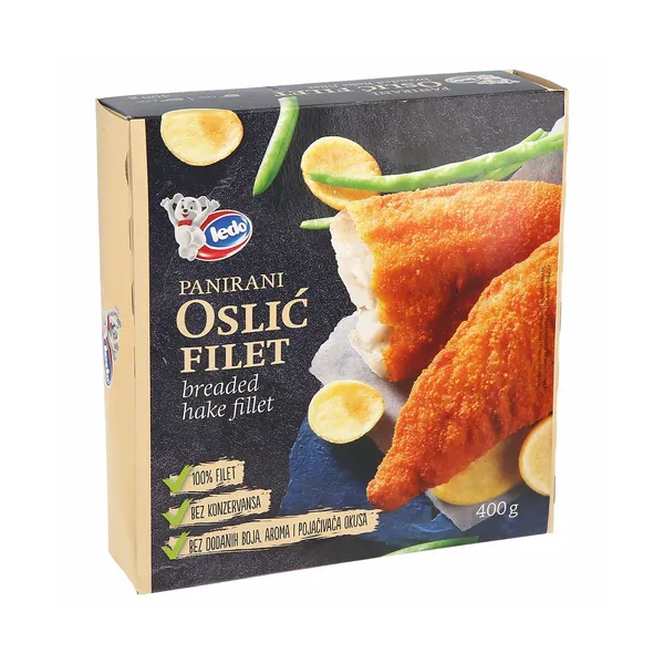 Panirani file osliča