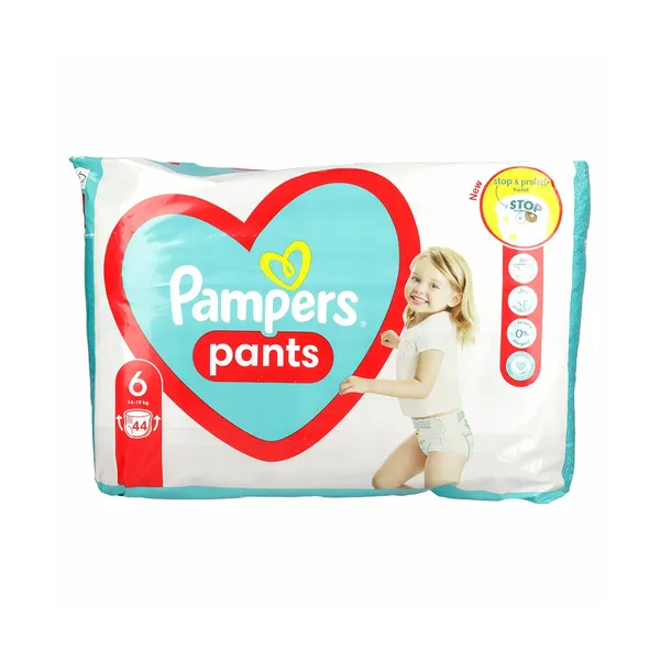 Hlačne plenice xl št.6 14-19kg, jumbo pack, Pampers, 44 kos
