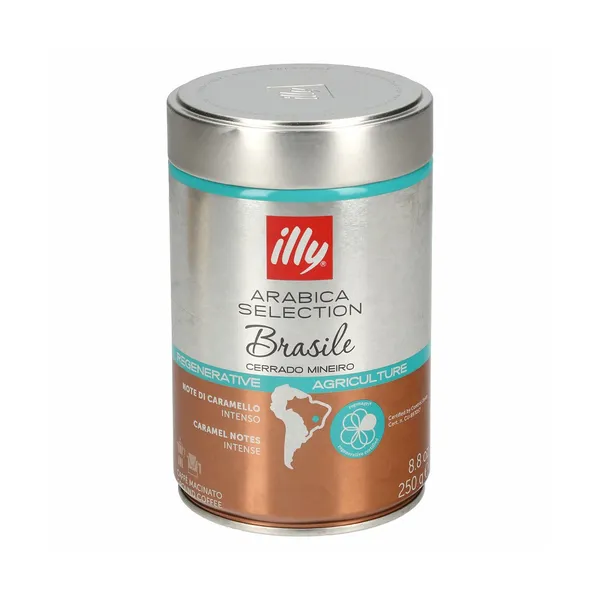 Kava mleta brazil cerrado mineiro, Illy, 250 g
