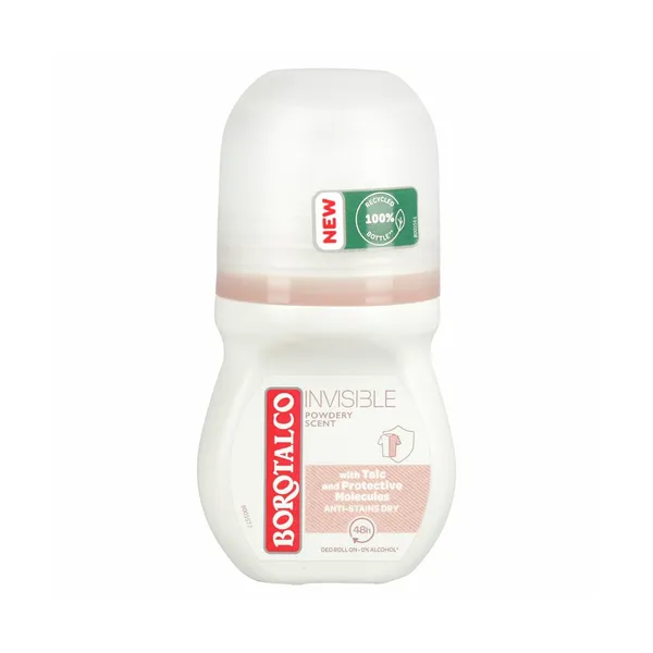 Deo roll on invisible pink, Borotalco, 50 ml