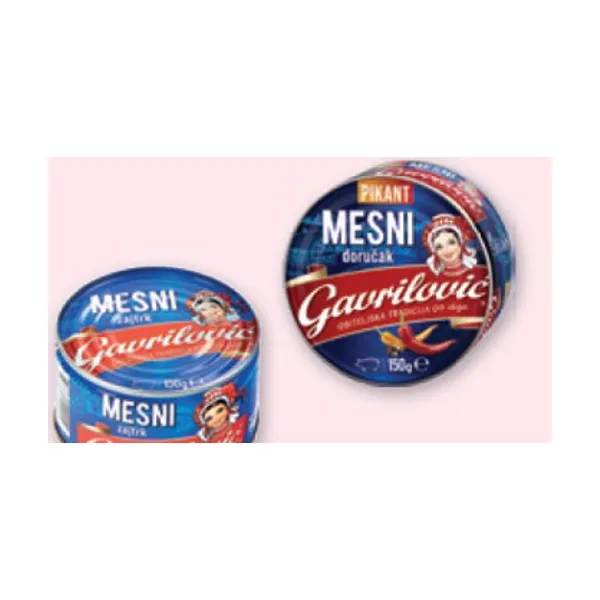Mesni narezek ali Mesni narezek pikant, Gavrilović, 150 g