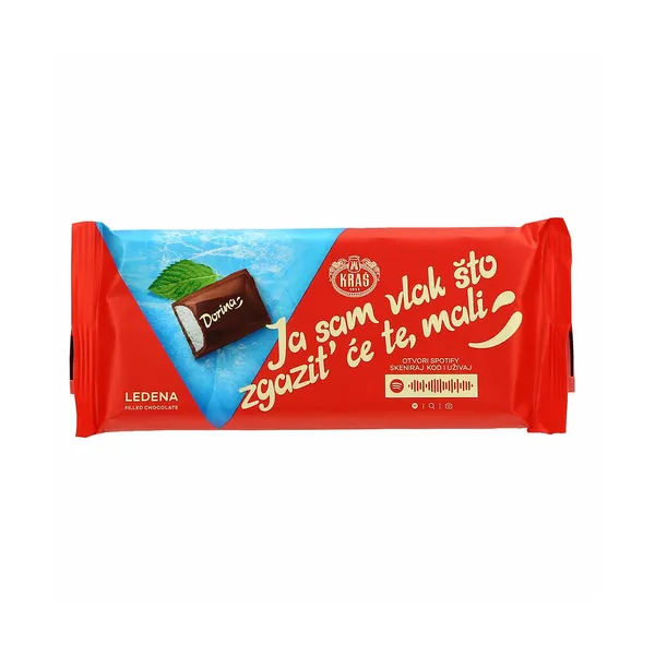 Čokolada Dorina ledena, kraš