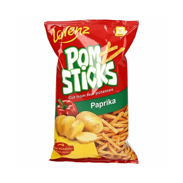 Krompirjeve palčke s papriko pomsticks, Lorenz, 100 g