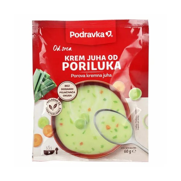 Porova kremna juha, Podravka, 60 g