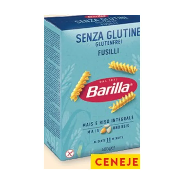 Svedri brez glutena, Barilla, 400 g