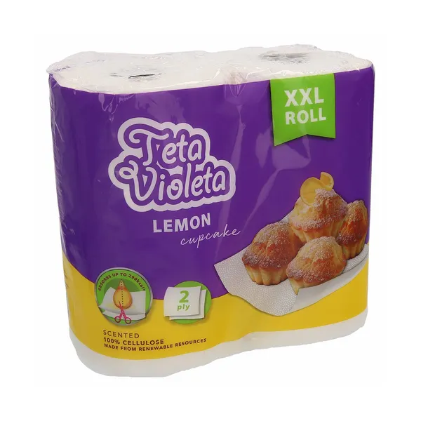 Papirnate brisače 2-slojne teta Violeta