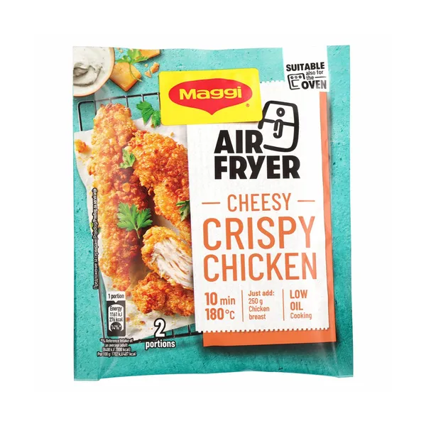 Mešanica v prahu s sirom za pripravo piščanca v air fryer, Maggi, 44 g