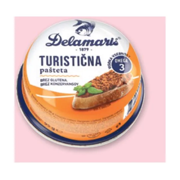 Turistična pašteta, Delamaris, 95 g