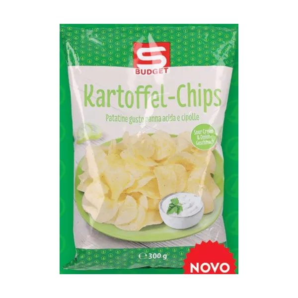 Čips, S-Budget, 300 g