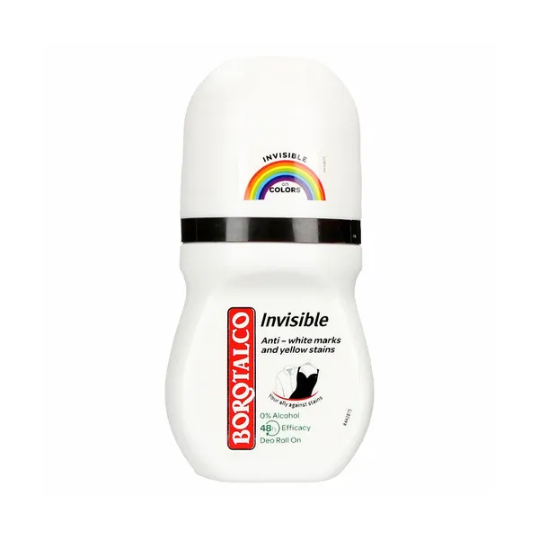 Deo roll on invisible Borotalco, 50 ml