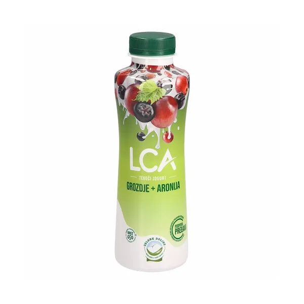 Tekoči jogurt grozdje in aronija lca