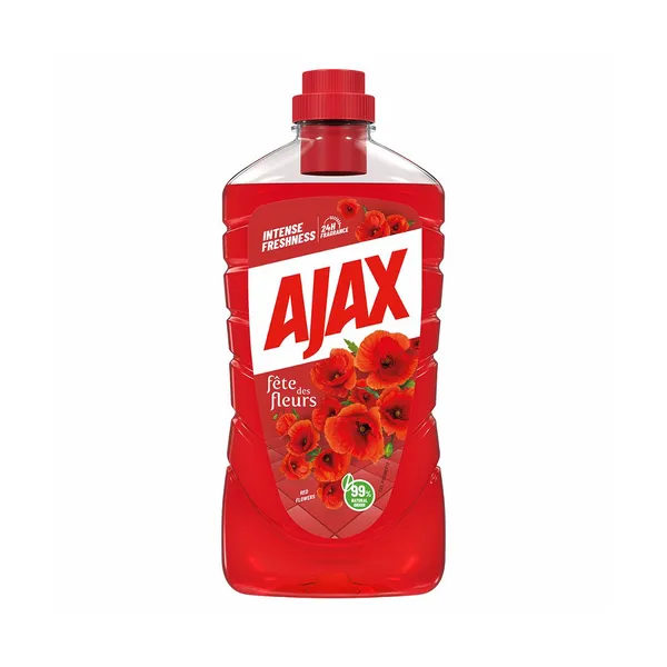 Univerzalno čistilo, red flowers, floral fiesta, Ajax, 1 l