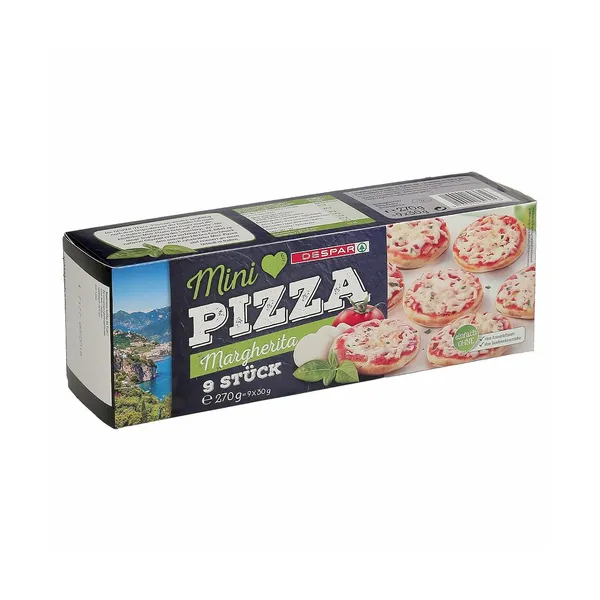 Mini pizza margarita Despar, 270 g