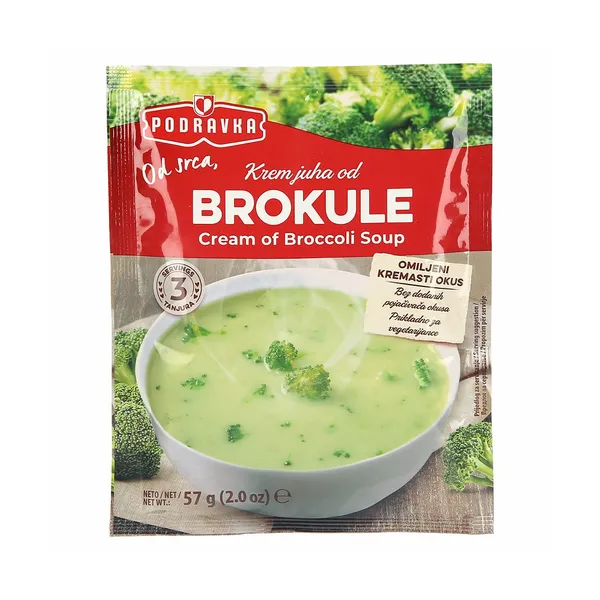 Kremna brokolijeva juha, Podravka, 57 g