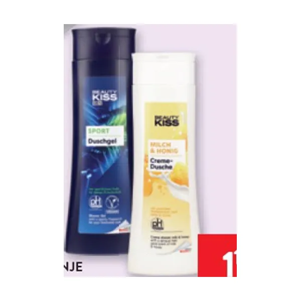Gel za prhanje, Beauty Kiss, 300 ml