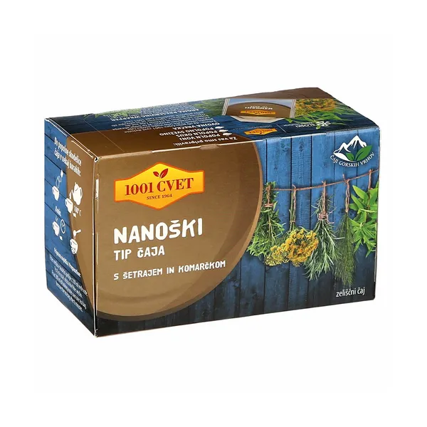 Nanoški tip čaja šetraj in komarček