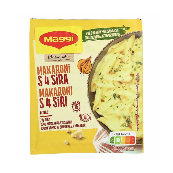 Mešanica za makarone s 4 siri, Maggi, 30 g