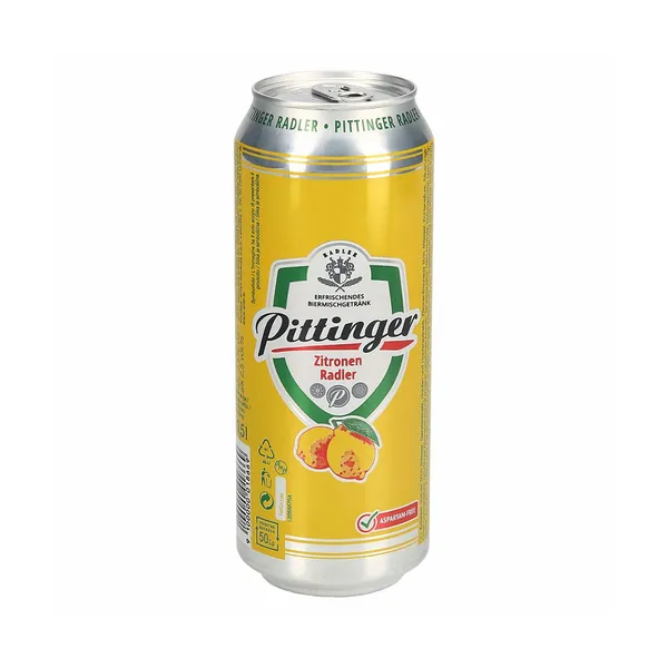 Radler limona Pittinger, o, 500 ml