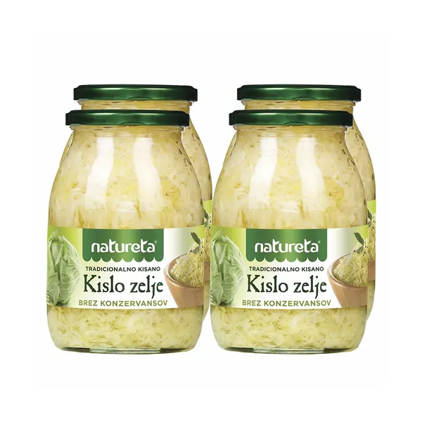 Kislo zelje Natureta, 4 kg