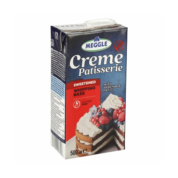 Rastlinska krema za stepanje creme patisserie