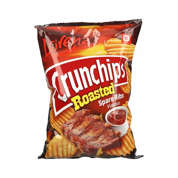 Rebrasti čips roasted spare ribs crunchips, Lorenz, 120 g
