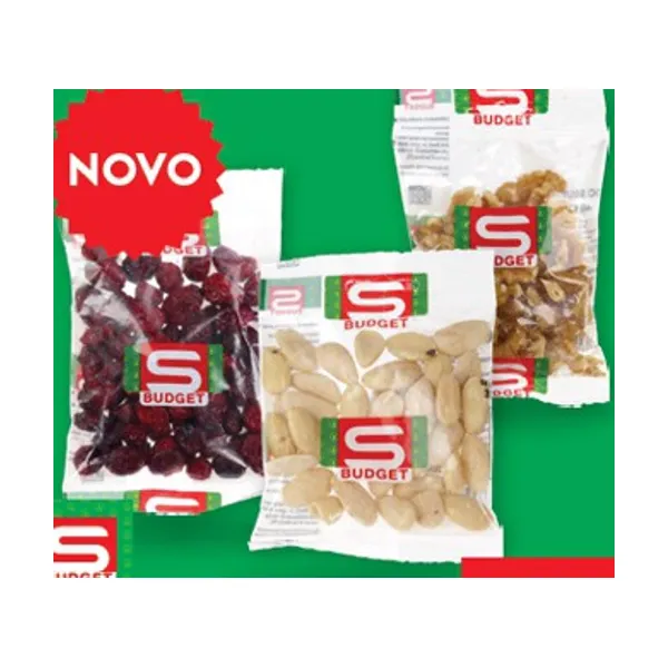 Suho sadje in oreščki, S-Budget, od 30 g do 50 g