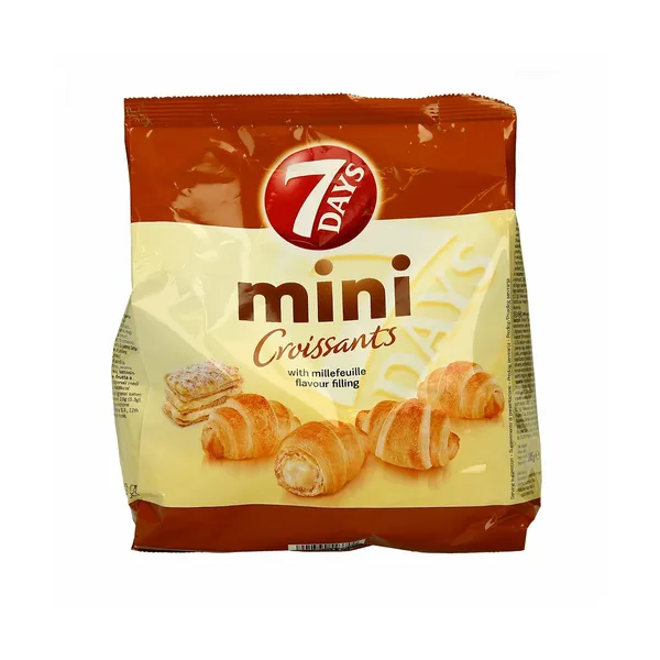 Rogljički z vanilijevim polnilom 7days, chipita