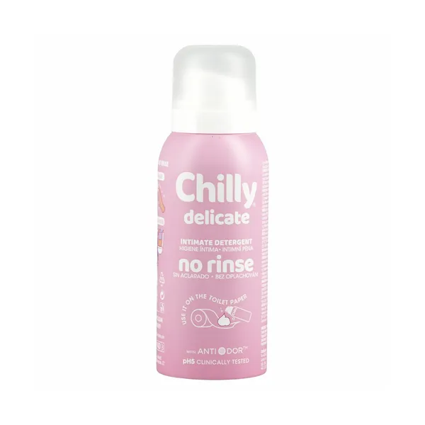Intimno milo, delicate, brez izpiranja, Chilly, 100 ml