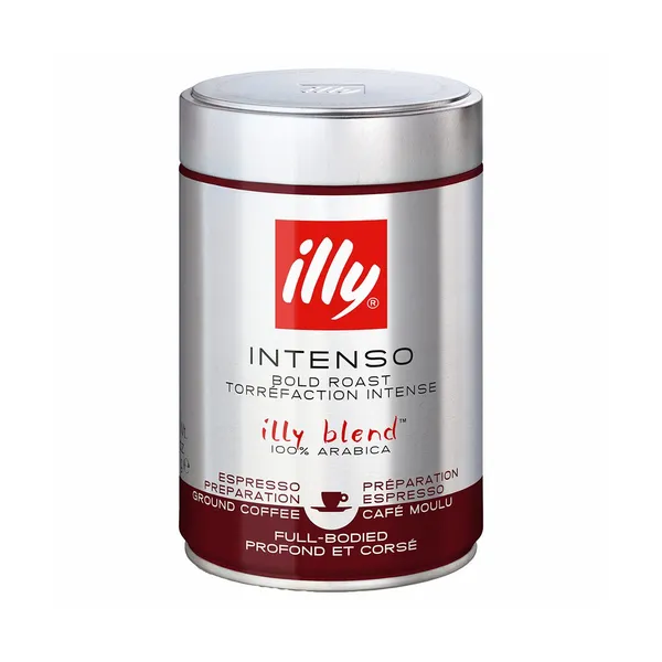 Mleta močneje pražena kava intense, Illy, 250 g
