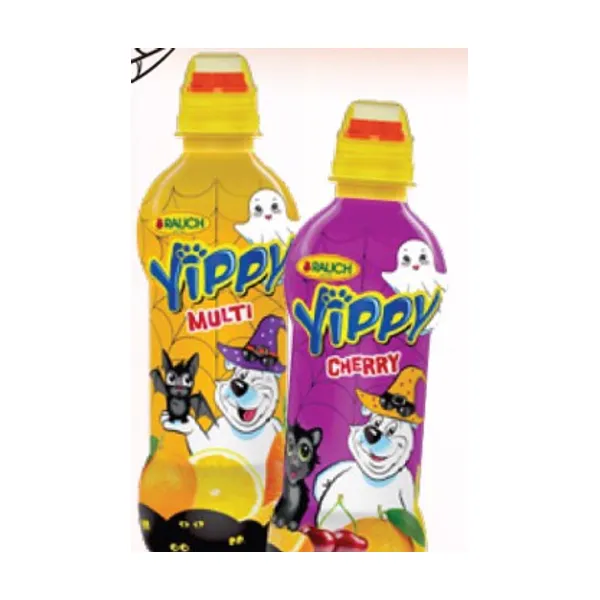 Napitek Yippy češnja ali multivitamin, Halloween edicija, Rauch, 0,33 l