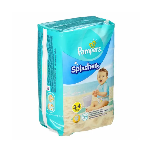 Plavalne plenice št.3-4 6-11kg, splashers, Pampers, 12 kos