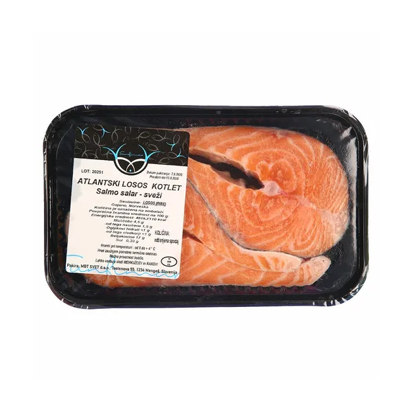 Atlantski losos kotlet, sunfimar