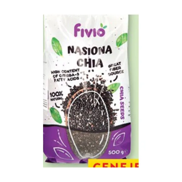 Chia semena, Fivio, 500 g
