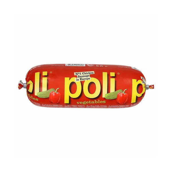 Piščančja salama poli z vrtninami