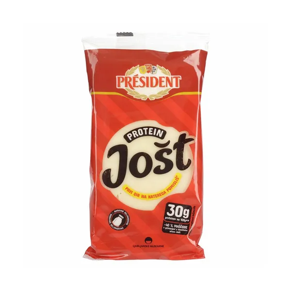 Sir s proteini 30% m.m., jošt, president