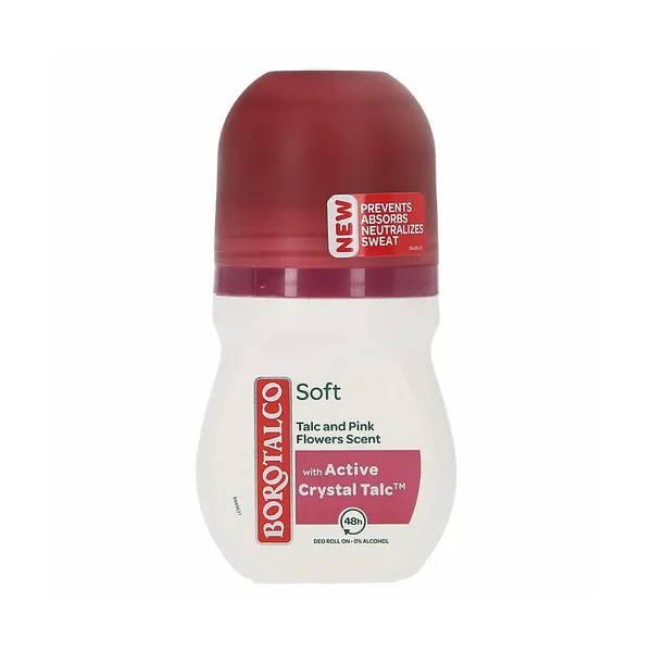 Deo roll on soft, Borotalco, 50 ml