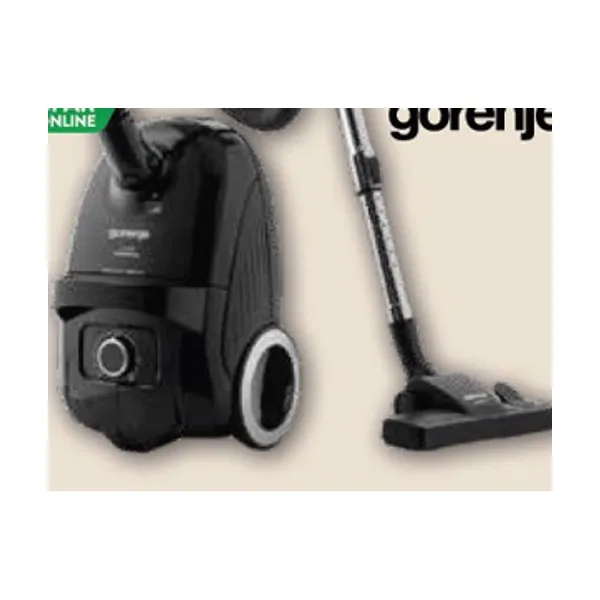 Sesalnik VCE21G4EBK, Gorenje, kos