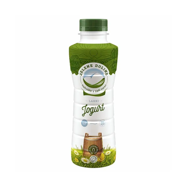 Tekoči jogurt, Zelene Doline, 1 kg