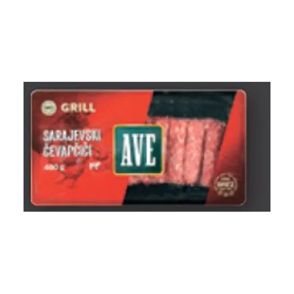 Sarajevski čevapčiči, AVE, 480 g