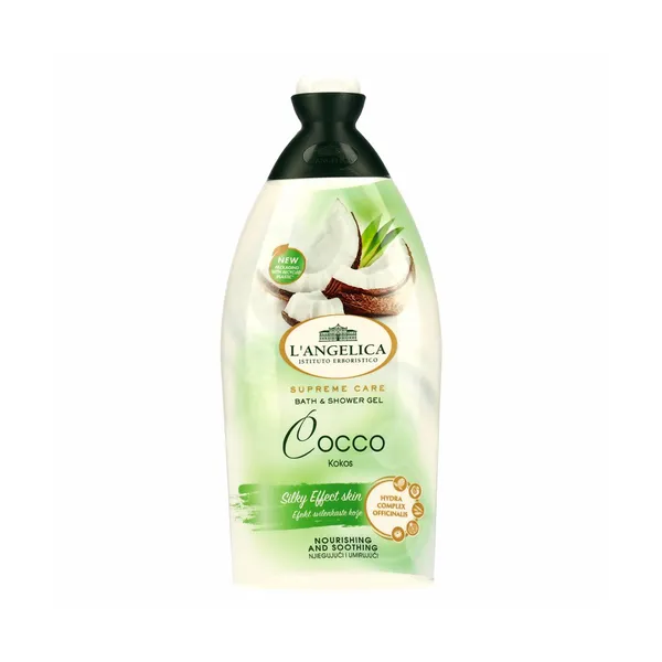 Gel za prhanje in kopel kokos supreme care, L´Angelica, 500 ml