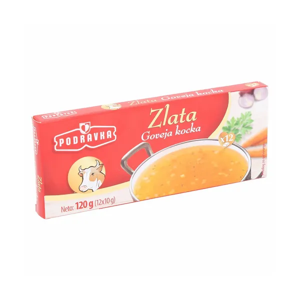 Zlata goveja kocka, Podravka, 120 g