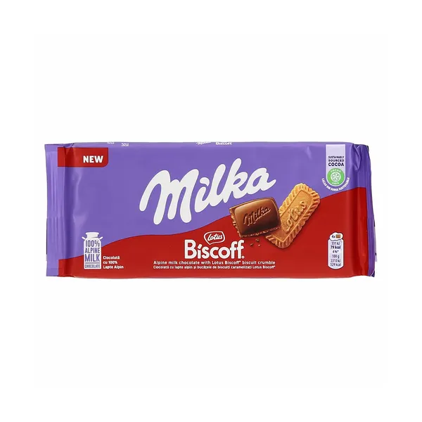 Mlečna čokolada biscoff