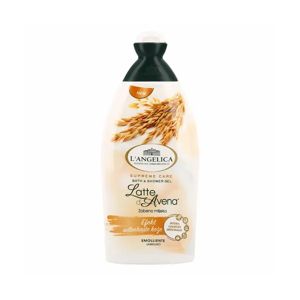 Gel za prhanje in kopel oves, L´Angelica, 500 ml